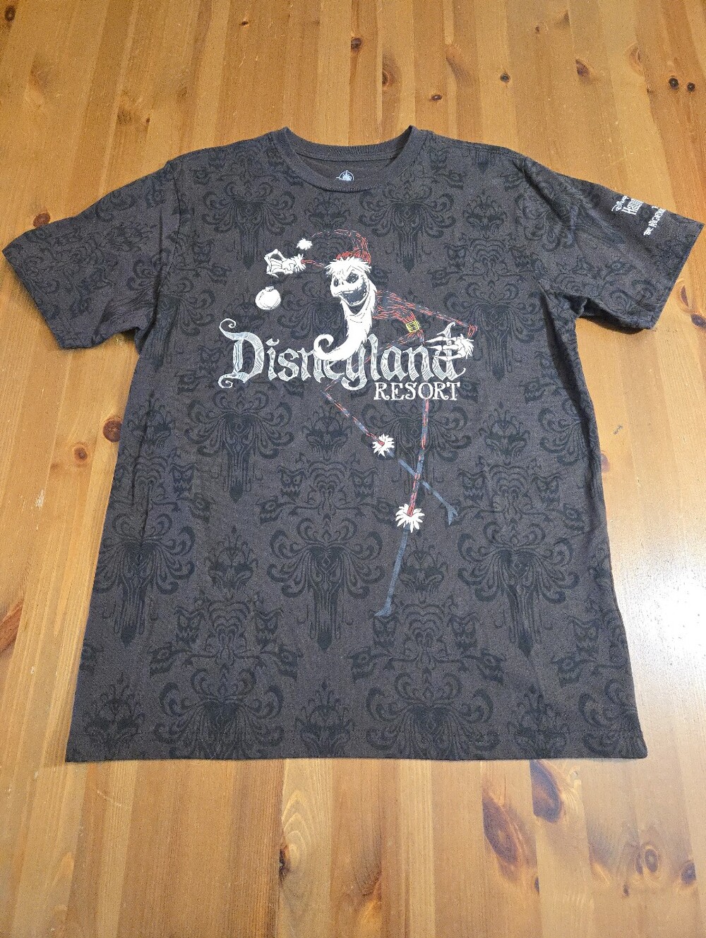 Disney Jack Skellington Disneyland Resort Graphic Tee - Gray